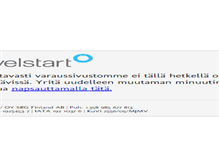 Tablet Screenshot of maintenance-www.travelstart.fi